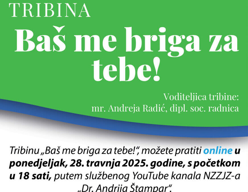 ONLINE TRIBINA ZA RODITELJE