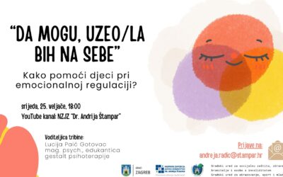 ONLINE TRIBINA ZA RODITELJE “DA MOGU, UZEO/LA BIH NA SEBE”