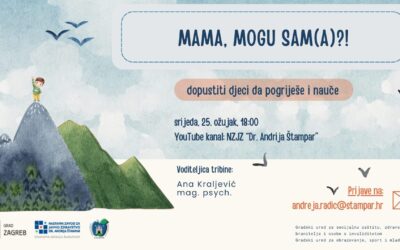 ONLINE TRIBINA ZA RODITELJE “MAMA, MOGU SAM(A)?!”
